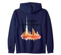 Habibi Come To Dubai Zip Hoodie