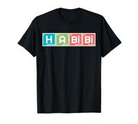 Habibi Funny Arabic Word Periodic Table Men Women Cute Kids T-Shirt