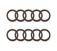 HABIIID 10 Pcs Fuel Gas Cap GASKETS FIT McCulloch Saw 69767 1-10 10-10 10-10A 10-10S 6-10