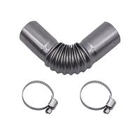 HABIIID 24mm Air Diesel Parking Heater Exhaust Pipe Tube Elbow Connector for Webasto Eberspacher Diesel Boat Heater 13cm