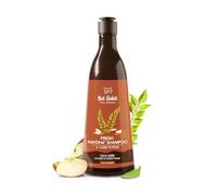 Habit Curry Cider Navdha Shampoo for Breakage Control & Shiny Hair| Apple Cider Vinegar & Fermented Soy| Amla Reetha Shikakai Herbal Shampoo for Women & Men|Natural ACV for Deep Conditioning|250ml