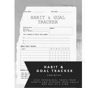 Habit & Goal Tracker: 100-Day Habit & Goal Tracker A Guided Planner to Create Routines, Stay Disciplined, and Reach Your Goals (AEX.PLANNERS)