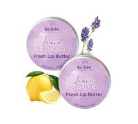 Habit Lemon Lavender Lip Balm Fresh Infused Lip Butter With Desi Ghee & Raw Honey For Lip Lightening, Lip Repair, Dark And Chapped Lips (Pack of 2 X 10gm)