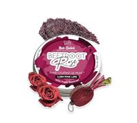 Habit Lip Scrub, Beetroot Rose - Mask for Lip Lightening, Dry & Dark Lips Care with Vitamin E, Free from Chemicals & Preservatives (12 gm)