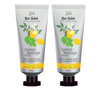 Habit Mango Cinnamon Youth Hand Cream Fresh Whipped Hand Malai With Shea Butter For Men & Women, Hand Skin Moisturization, Anti-Aging Spots & Wrinkles (Pack of 2 x 30 ml)