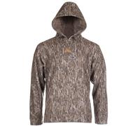HABIT Men's Bow String Sherpa Hoodie, Mossy Oak New Bottomland, 3XL
