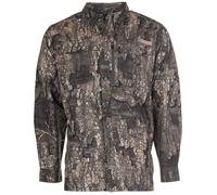 HABIT Men's Hatcher Pass Long Sleeve Camo Guide Shirt, Realtree Timber, XXL