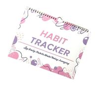Habit Planner, Daily Journal Habit Calendar, | Journal of daily habits for organizing daily life, the
