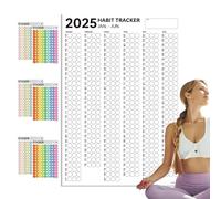 Habit Tracker Journal - Daily Planner For Productivity - Guided Habit Tracking Notebook, Goal Setting & Mindfulness Journal | Monthly & Weekly Organizer | Self Care Diary For Building Positive Routine
