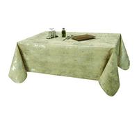 Habitable Tablecloth COTTAGE PAPILLON - MARRON - 140X250 CM in Brown 140x250 cm