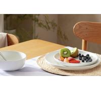 Habitat 12 Piece Stoneware Dinner Set - White