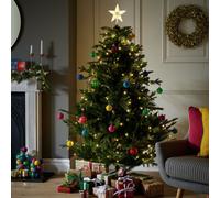 Habitat 190 Warm White LED Christmas Tree Lights with Topper