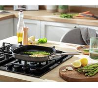 Habitat 24cm Hard Anodised Aluminium Grill Pan - Black