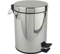 Habitat 5 Litre Stainless Steel Pedal Bin