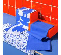 Habitat 60 Maubec Pack of 3 Tea Towels - Blue