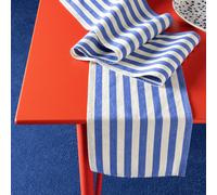 Habitat 60 Maubec Stripe Cotton Runner - Blue