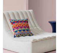 Habitat 60 Ronda Embroidered Cushion by Margo Selby -43x43cm