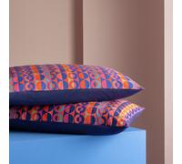 Habitat 60 Ronda Jacquard Pillowcase Pair by Margo Selby