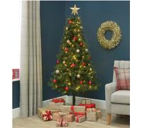 Habitat 6ft Nordland Pre-Lit Christmas Tree - Green - 180cm