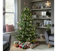 Habitat 6ft Pre lit Dewdrop Mixed Tipped Christmas Tree