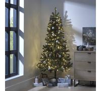 Habitat 6ft Pre lit Half Christmas Tree
