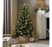 Habitat 6ft Pre lit Mixed Cashmere Christmas Tree