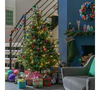 Habitat 6ft Pre lit Upswept Mixed Tip Christmas Tree
