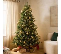 Habitat 7ft Pre Lit Natural Look Christmas Tree
