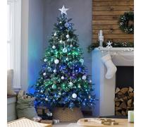 Habitat 7ft Pre lit Natural Look Christmas Tree
