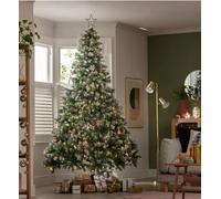 Habitat 8ft Oscar Pine Cone Christmas Tree - Green