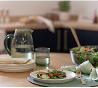 Habitat Addison 4 Piece Stoneware Side Plate - White