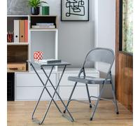 Habitat Airo Folding Side Table - Grey