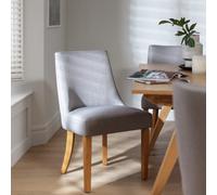 Habitat Alec Pair of Dining Chairs - Grey