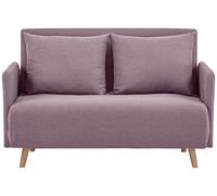 Habitat Alex Fabric Small Double Sofa Bed - Purple