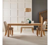 Habitat Alston 6 - 8 Seater Oak Dining Table - Natural