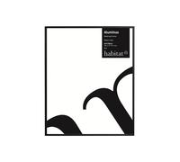 Habitat Aluminus Black Metal Picture Frame - 40X50cm