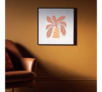 Habitat Aluminus Black Metal Picture Frame - 50x50cm