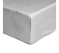 Habitat Anti-Microbial Cotton Dove Grey Fitted Sheet -Single