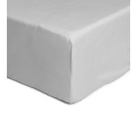 Habitat Anti-Microbial Cotton Grey Fitted Sheet - Kingsize
