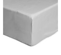 Habitat Anti-Microbial Cotton Grey Fitted Sheet - Superking