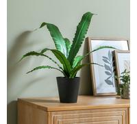 Habitat Artificial Green Birds Nest Plant - 48cm