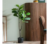 Habitat Artificial Green Fig Tree - 111cm