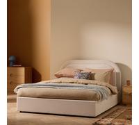 Habitat Ashford Kingsize End Lift Ottoman Bed - Cream