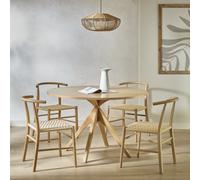 Habitat Austin Oak Dining Table And 4 Chairs
