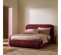 Habitat Beatrix Double End Lift Ottoman Bed - Dark Red
