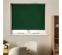 Habitat Blackout Forest Green Roller Blind - 60cm