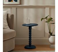 Habitat Blaire Bobbin Side Table - Navy