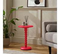 Habitat Blaire Bobbin Side Table - Red