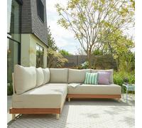 Habitat Bloom 5 Seater Garden Modular Sofa Set - Natural