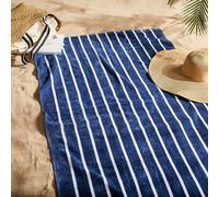 Habitat Blue Skinny Stripe Beach Towel